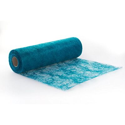 Protinam Table Runner, Synthetic Fibre, 6550 Turquoise, 25m Protinam Table Runner, Synthetic Fibre, 6550 Turquoise, 25m