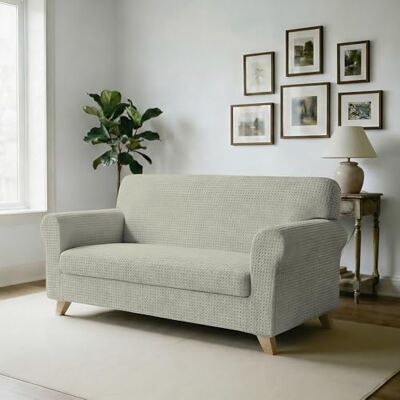 Italian Bed Linen MB Home Basic Iris Sofa Cover, Beige, 3 Seaters, 190 to 215 cm Italian Bed Linen MB Home Basic Iris Sofa Cover, Beige, 3 Seaters, 190 to 215 cm