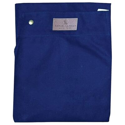 Samuel Lamont Cooking Apron Premium Kitchen Apron for Chefs and Home Cooks Stylish and Durable Chef's Apron for Cooking, Grilling and Baking Navy Blue Canvas One Size Samuel Lamont Cooking Apron Premium Kitchen Apron for Chefs and Home Cooks Stylish and Durable Chef's Apron for Cooking, Grilling and Baking Navy Blue Canvas One Size