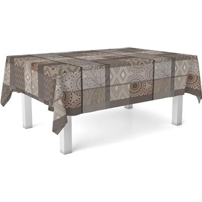 ECOMMERC3 Oilcloth Tablecloth Round Table Size 140 Round Style, Durability and Easy Cleaning for Your Table – Stain Resistant and Waterproof Oilcloth Tablecloth ECOMMERC3 Oilcloth Tablecloth Round Table Size 140 Round Style, Durability and Easy Cleaning for Your Table – Stain Resistant and Waterproof Oilcloth Tablecloth
