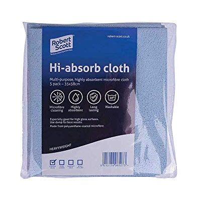 Robert Scott & Sons - Hi-Absorb Microfibre - Blue Robert Scott & Sons - Hi-Absorb Microfibre - Blue