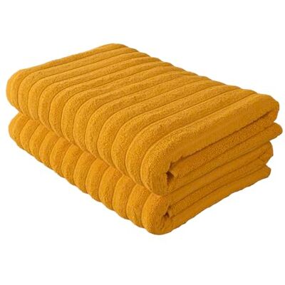 BERIBO Cloud Turkish Towel Set 100% Cotton 620gsm (Golden Sand, 2 Bath Towels) BERIBO Cloud Turkish Towel Set 100% Cotton 620gsm (Golden Sand, 2 Bath Towels)