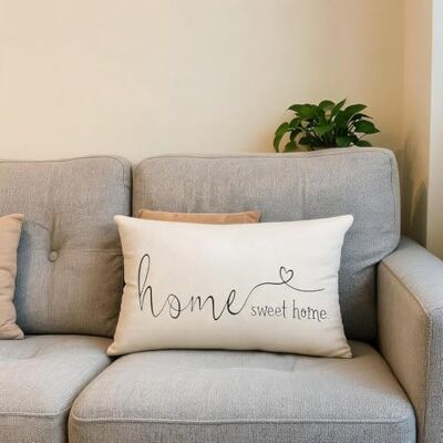 MFGNEH Home Sweet Home Quotes Farmhouse Pillow Covers 12x20 Inch,Farmhouse Decorative Lumbar Throw Pillow Case Cushion Cover,Housewarming Gift MFGNEH Home Sweet Home Quotes Farmhouse Pillow Covers 12x20 Inch,Farmhouse Decorative Lumbar Throw Pillow Case Cushion Cover,Housewarming Gift