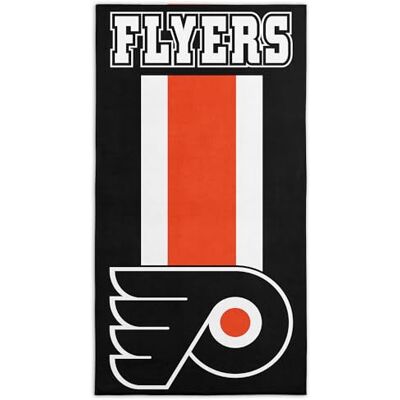 Northwest NHL Philadelphia Flyers Beach Towel, 30" x 60", Zone Read Northwest NHL Philadelphia Flyers Beach Towel, 30" x 60", Zone Read