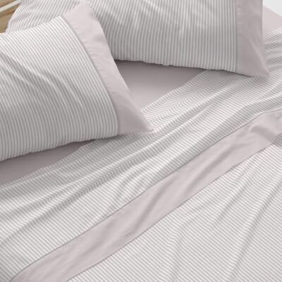 Blanco Cotton Bedding Set 80 cm Bed Design 640 Nude Color (80x190/200 cm.) Blanco Cotton Bedding Set 80 cm Bed Design 640 Nude Color (80x190/200 cm.)