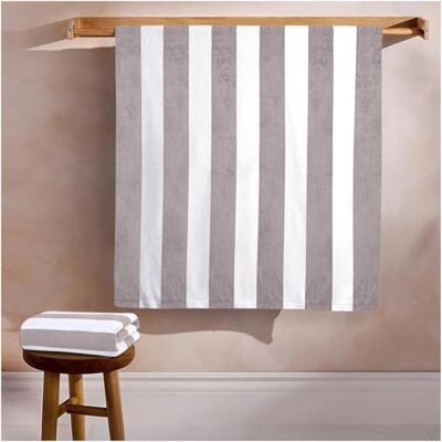 GC GAVENO CAVAILIA Microfiber Beach Towel Large Super Absorbent Sand Free Beach Towels Extra Large Beach Towel for Adults (100x200 cm) Soft, Compact, Lightweight (1 Piece) Light Grey GC GAVENO CAVAILIA Microfiber Beach Towel Large Super Absorbent Sand Free Beach Towels Extra Large Beach Towel for Adults (100x200 cm) Soft, Compact, Lightweight (1 Piece) Light Grey