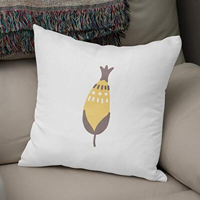 Bonamaison , Decorative Cushion Cover 50% Cotton 50% Polyester 43x43cm Designed and Manufactured in Turkey Bonamaison , Decorative Cushion Cover 50% Cotton 50% Polyester 43x43cm Designed and Manufactured in Turkey