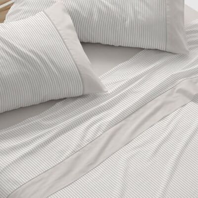 Blanco Cotton Bedding Set 80 cm Bed Design 640 Greige Color (80 x 190/200 cm.) Blanco Cotton Bedding Set 80 cm Bed Design 640 Greige Color (80 x 190/200 cm.)