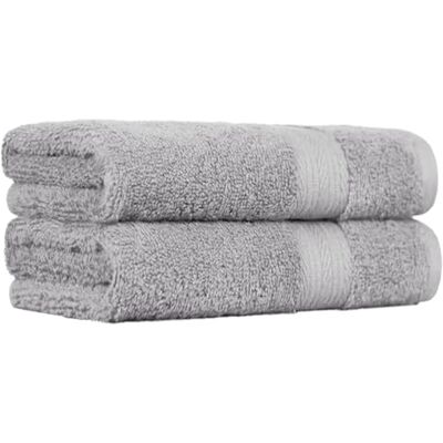 Amazon Basics Gray Cotton Towel - 50x100cm Amazon Basics Gray Cotton Towel - 50x100cm