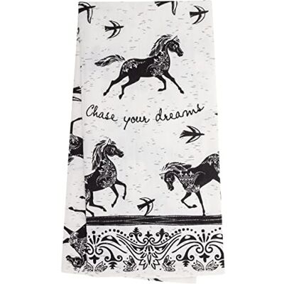 Karma Boho Tea Towels Horse, 18" x 22 Karma Boho Tea Towels Horse, 18" x 22