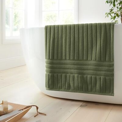 Bianca Hotel Cotton 70x127cm Bath Towel Olive Green Bianca Hotel Cotton 70x127cm Bath Towel Olive Green