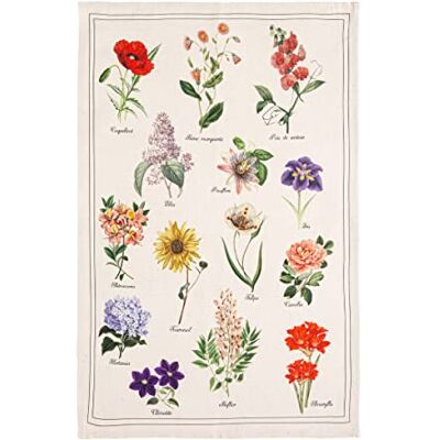 Coucke Herbarium Tea Towel, 50 x 75 cm, Mixed Print Coucke Herbarium Tea Towel, 50 x 75 cm, Mixed Print