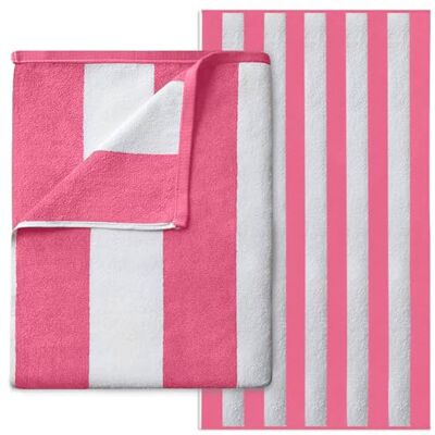 GC GAVENO CAVAILIA Microfiber Beach Towel Large Super Absorbent Sand Free Beach Towels Extra Large Beach Towel for Adults (100x200 cm) Soft, Compact, Lightweight (1 Piece) Pink GC GAVENO CAVAILIA Microfiber Beach Towel Large Super Absorbent Sand Free Beach Towels Extra Large Beach Towel for Adults (100x200 cm) Soft, Compact, Lightweight (1 Piece) Pink