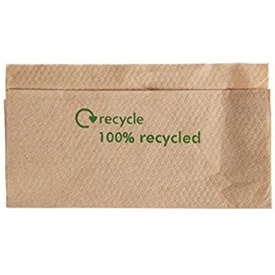Stalwart GH030 Kraft Napkins, Recycled, 1-Ply (Pack of 6000) Stalwart GH030 Kraft Napkins, Recycled, 1-Ply (Pack of 6000)