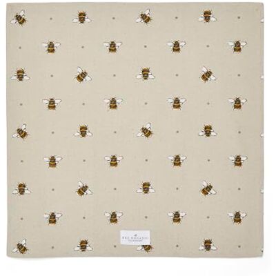 Cooksmart Bumble Bees Pack of 4 Cotton Table Napkins Cooksmart Bumble Bees Pack of 4 Cotton Table Napkins