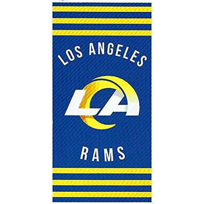 Northwest NFL Los Angeles Rams Beach Towel, 30" x 60", Stripes Northwest NFL Los Angeles Rams Beach Towel, 30" x 60", Stripes