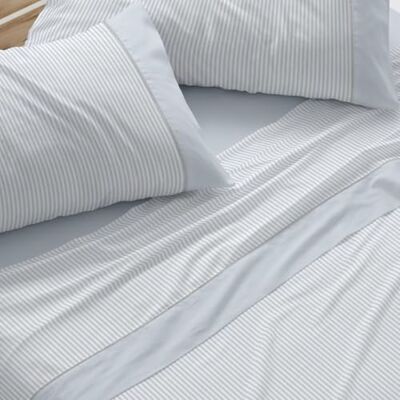 Blanco Cotton Bedding Set Bed 150 to 160 cm (+Available Measurements) Design 640 Blue Color (150-160x190/200 cm.) Blanco Cotton Bedding Set Bed 150 to 160 cm (+Available Measurements) Design 640 Blue Color (150-160x190/200 cm.)