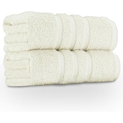 GC GAVENO CAVAILIA 100% Ringspun Cotton Bath Towels, Luxury 550 GSM Zero Twist Towel Sheets, Cream, 80x140 Bath Sheet GC GAVENO CAVAILIA 100% Ringspun Cotton Bath Towels, Luxury 550 GSM Zero Twist Towel Sheets, Cream, 80x140 Bath Sheet