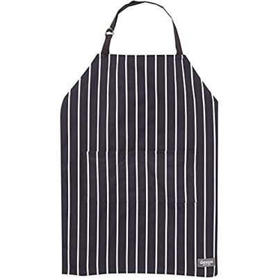Dexam Children's Chefs or Cooks Kitchen Apron in Navy Butchers Stripe, (57 x 45) by Rushbrookes Dexam Children's Chefs or Cooks Kitchen Apron in Navy Butchers Stripe, (57 x 45) by Rushbrookes