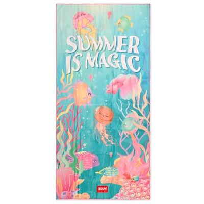 LEGAMI Lightweight Beach Towel, Microfibre Beach Towel, Compact Beach Towel, Sandproof, Quick Drying, Ultra Absorbent, Space Saving Towel, 85 x 180 cm LEGAMI Lightweight Beach Towel, Microfibre Beach Towel, Compact Beach Towel, Sandproof, Quick Drying, Ultra Absorbent, Space Saving Towel, 85 x 180 cm