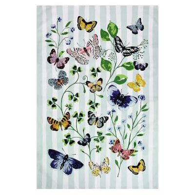 Ulster Weavers Butterfly Grove Blue Tea Towel – Classic – Cotton Ulster Weavers Butterfly Grove Blue Tea Towel – Classic – Cotton
