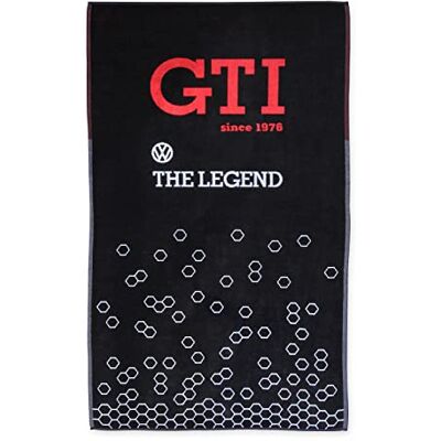 VW Collection - GTIBT02 - Black - Bath Towel VW Collection - GTIBT02 - Black - Bath Towel