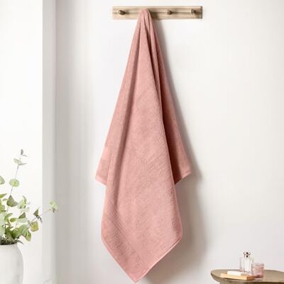 Bianca Supima Cotton 100x150cm Bath Sheet Pink Bianca Supima Cotton 100x150cm Bath Sheet Pink