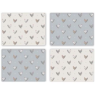 Cooksmart Pack of 4 Table Place Mats Place Mats For Table With British Designs Table Mats For All Types Of Kitchens Farmers Kitchen Cooksmart Pack of 4 Table Place Mats Place Mats For Table With British Designs Table Mats For All Types Of Kitchens Farmers Kitchen