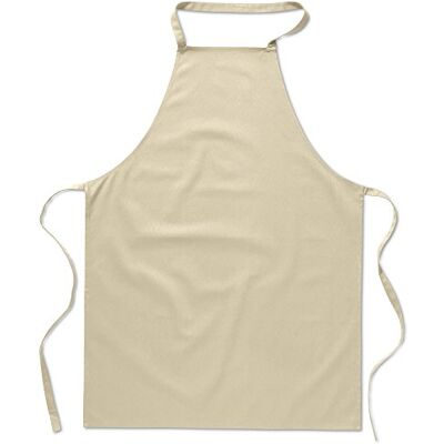 eBuyGB Pack of 10 Catering Cooking Plain Chef's Unisex Kitchen Apron, Cotton, Beige eBuyGB Pack of 10 Catering Cooking Plain Chef's Unisex Kitchen Apron, Cotton, Beige