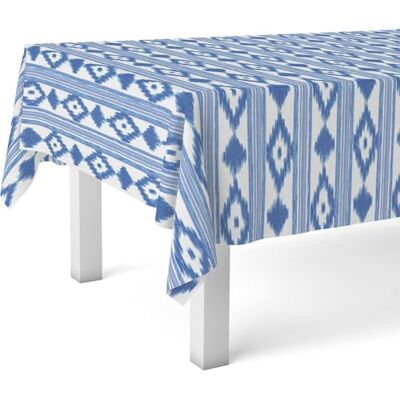 ECOMMERC3 Oilcloth Tablecloth Rectangular Table Size 180 x 140 cm Style, Durability and Easy Cleaning for Your Table Stain Resistant and Waterproof Oilcloth Tablecloth Mallorquí Blue ECOMMERC3 Oilcloth Tablecloth Rectangular Table Size 180 x 140 cm Style, Durability and Easy Cleaning for Your Table Stain Resistant and Waterproof Oilcloth Tablecloth Mallorquí Blue