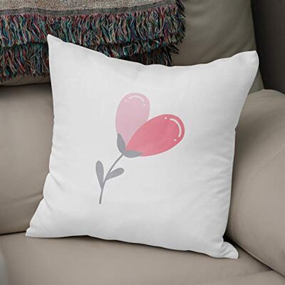 Bonamaison , Decorative Cushion Cover 50% Cotton 50% Polyester 43x43cm Designed and Manufactured in Turkey Bonamaison , Decorative Cushion Cover 50% Cotton 50% Polyester 43x43cm Designed and Manufactured in Turkey