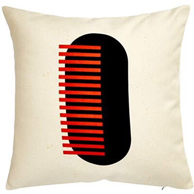 Bonamaison , Decorative Cushion Cover 50% Cotton 50% Polyester 43x43cm Designed and Manufactured in Turkey Bonamaison , Decorative Cushion Cover 50% Cotton 50% Polyester 43x43cm Designed and Manufactured in Turkey