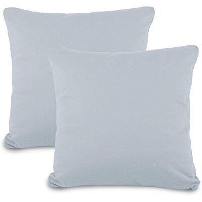aqua-textil Classic Line Side Sleeper Pillow Cover aqua-textil Classic Line Side Sleeper Pillow Cover