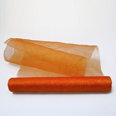 Deko AS GmbH Crash Reel 5 m Orange Organza Table Runner – 28 cm Width – 68280 R 280 Deko AS GmbH Crash Reel 5 m Orange Organza Table Runner – 28 cm Width – 68280 R 280