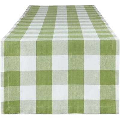 DII Classic Tabletop, Cotton, Antique Green, Table Runner, 14x72 DII Classic Tabletop, Cotton, Antique Green, Table Runner, 14x72
