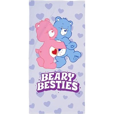 Character World Care Bears Officially Licenced Kids Towel Super Soft Feel Besties Design Featuring Cheer and Grumpy Bear Perfect The Home, Bath, Beach & Swimming Pool One Size 70cm x 140cm Character World Care Bears Officially Licenced Kids Towel Super Soft Feel Besties Design Featuring Cheer and Grumpy Bear Perfect The Home, Bath, Beach & Swimming Pool One Size 70cm x 140cm