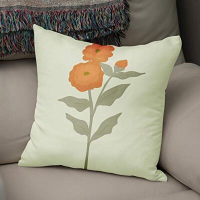 Bonamaison , Decorative Cushion Cover 50% Cotton 50% Polyester 43x43cm Designed and Manufactured in Turkey Bonamaison , Decorative Cushion Cover 50% Cotton 50% Polyester 43x43cm Designed and Manufactured in Turkey