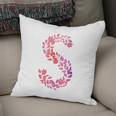 Bonamaison , Decorative Cushion Cover 50% Cotton 50% Polyester 43x43cm Designed and Manufactured in Turkey Bonamaison , Decorative Cushion Cover 50% Cotton 50% Polyester 43x43cm Designed and Manufactured in Turkey
