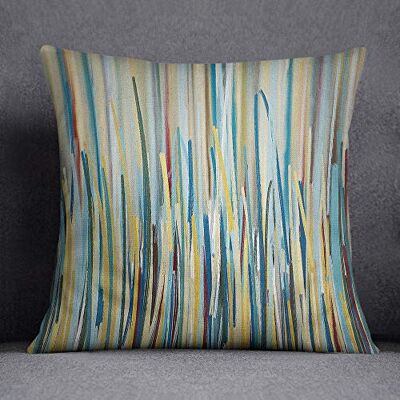 Bonamaison Decorative Cushion Cover, Cotton Polyester, Multicolor, 45X45 Bonamaison Decorative Cushion Cover, Cotton Polyester, Multicolor, 45X45