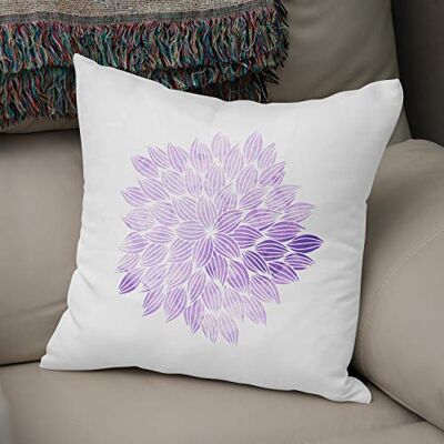 Bonamaison , Decorative Cushion Cover 50% Cotton 50% Polyester 43x43cm Designed and Manufactured in Turkey Bonamaison , Decorative Cushion Cover 50% Cotton 50% Polyester 43x43cm Designed and Manufactured in Turkey