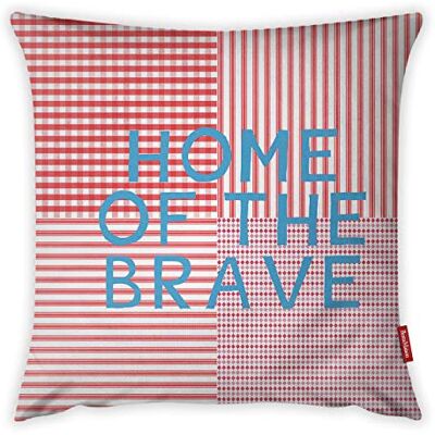 Bonamaison Pillowcase, Multicoloured, 45 x 45 cm Bonamaison Pillowcase, Multicoloured, 45 x 45 cm