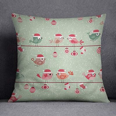 Bonamaison Decorative Cushion Cover, Cotton Polyester, Multicolor, 45X45 Bonamaison Decorative Cushion Cover, Cotton Polyester, Multicolor, 45X45