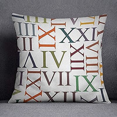 Bonamaison Decorative Cushion Cover, Cotton Polyester, Multicolor, 45X45 Bonamaison Decorative Cushion Cover, Cotton Polyester, Multicolor, 45X45