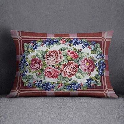 Bonamaison Decorative Cushion Cover, Polycotton, Multicolor, 35x50 Bonamaison Decorative Cushion Cover, Polycotton, Multicolor, 35x50