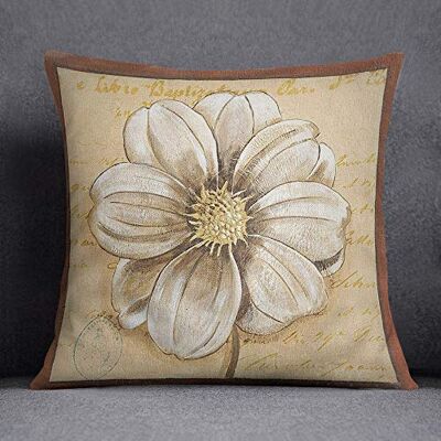 Bonamaison Decorative Cushion Cover, Cotton Polyester, Multicolor, 45x45 Bonamaison Decorative Cushion Cover, Cotton Polyester, Multicolor, 45x45