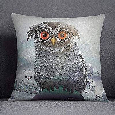 Bonamaison Decorative Cushion Cover, Cotton Polyester, Multicolor, 45X45 Bonamaison Decorative Cushion Cover, Cotton Polyester, Multicolor, 45X45