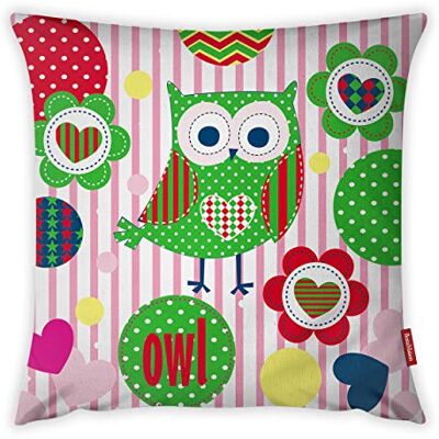 Bonamaison Pillowcase, Multicoloured, 45 x 45 cm Bonamaison Pillowcase, Multicoloured, 45 x 45 cm