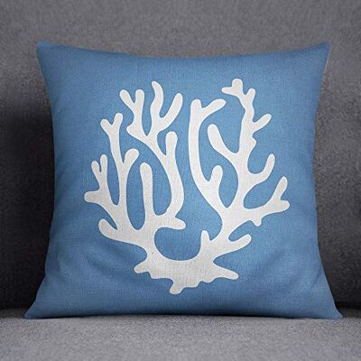 Bonamaison Decorative Cushion Cover, Cotton Polyester, Multicolor, 45x45 Bonamaison Decorative Cushion Cover, Cotton Polyester, Multicolor, 45x45