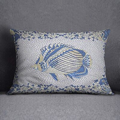 Bonamaison Decorative Cushion Cover, Polycotton, Multicolor, 35x50 Bonamaison Decorative Cushion Cover, Polycotton, Multicolor, 35x50