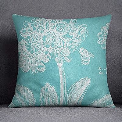 Bonamaison Decorative Cushion Cover, Cotton Polyester, Multicolor, 45X45 Bonamaison Decorative Cushion Cover, Cotton Polyester, Multicolor, 45X45